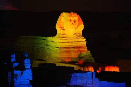 Sound and Light Show at the Pyramids